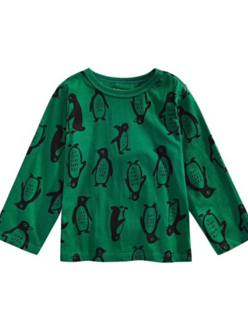 First Impressions Infant Girls Penguin Print Cotton T-Shirt
